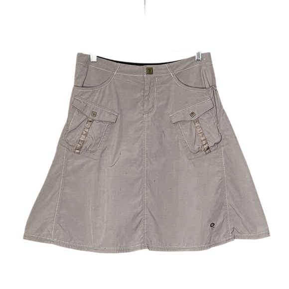 Mountain Hardwear Women’s Skirt Lot Size 4 Black & Gray Nylon Outdoor Travel 20” - Picture 7 of 8